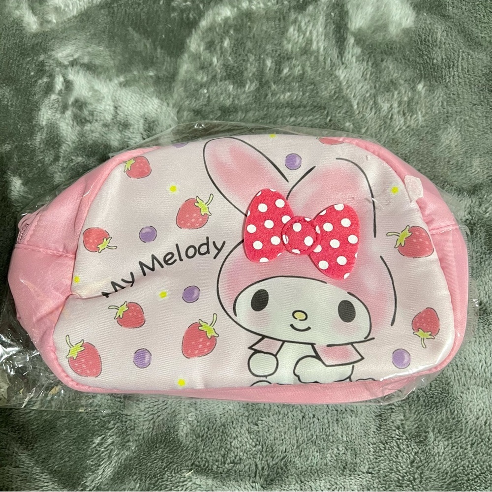 My Melody Sanrio Pink Nylon Case/Pouch